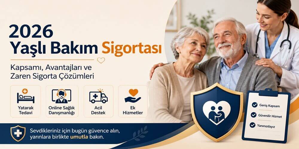 Zaren Sigorta ile 2026 yılında Yaşlı Bakım Sigortası ile Tanışın