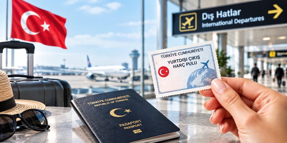 2027 Yurt Dışı &Ccedil;ıkış Har&ccedil; Pulu Fiyatı Belli Oldu